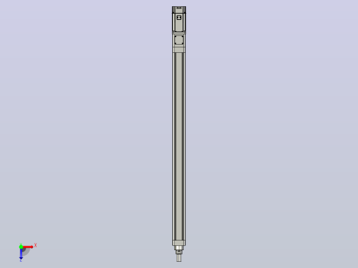 MTE63-1000-P10-D-M750W-A-S3 MTE63电动缸 最大负载300kg 最大推力2560N 750W电机直接安装俯视缩略图