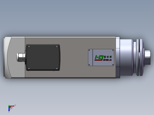 JTH6068D-SCF30(中线盒)  精密锯切电机[JTH6068D-S03P3.00-SCF30]俯视缩略图