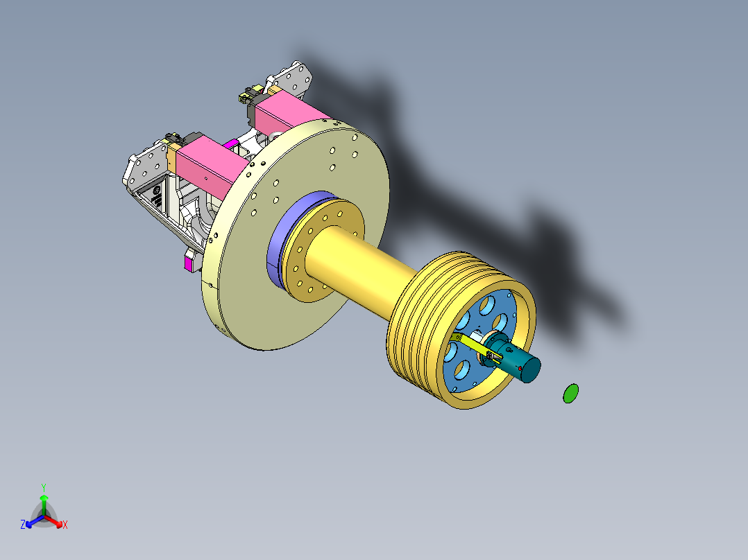 平衡轴支架OP20数控立车液压夹具step