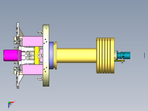 平衡轴支架OP20数控立车液压夹具step俯视缩略图