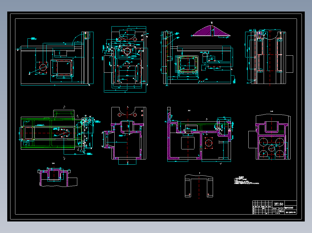 机械毕业设计-0078-工艺夹具-铣床升降台机械加工工艺规程设计
