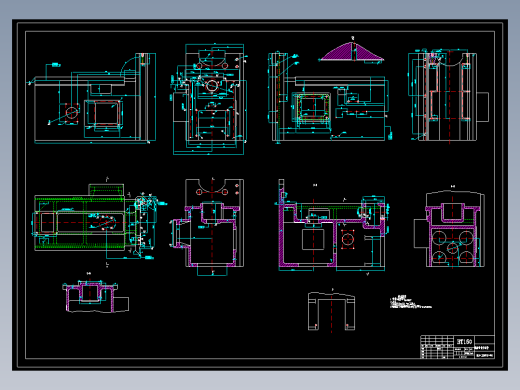机械毕业设计-0078-工艺夹具-铣床升降台机械加工工艺规程设计