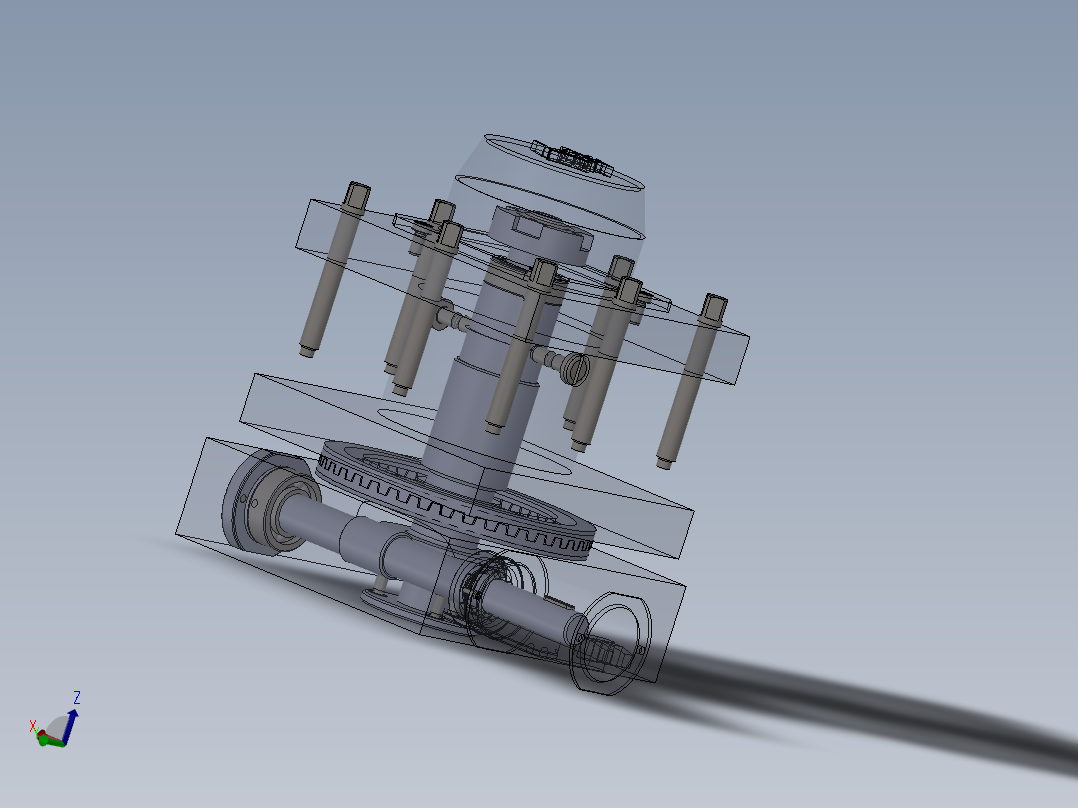 毕业设计-数控车床四工位自动回转刀架结构设计