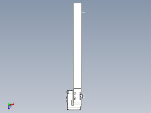 Toyo东佑达直线模组-ETH6M-BR-650-M10B俯视缩略图
