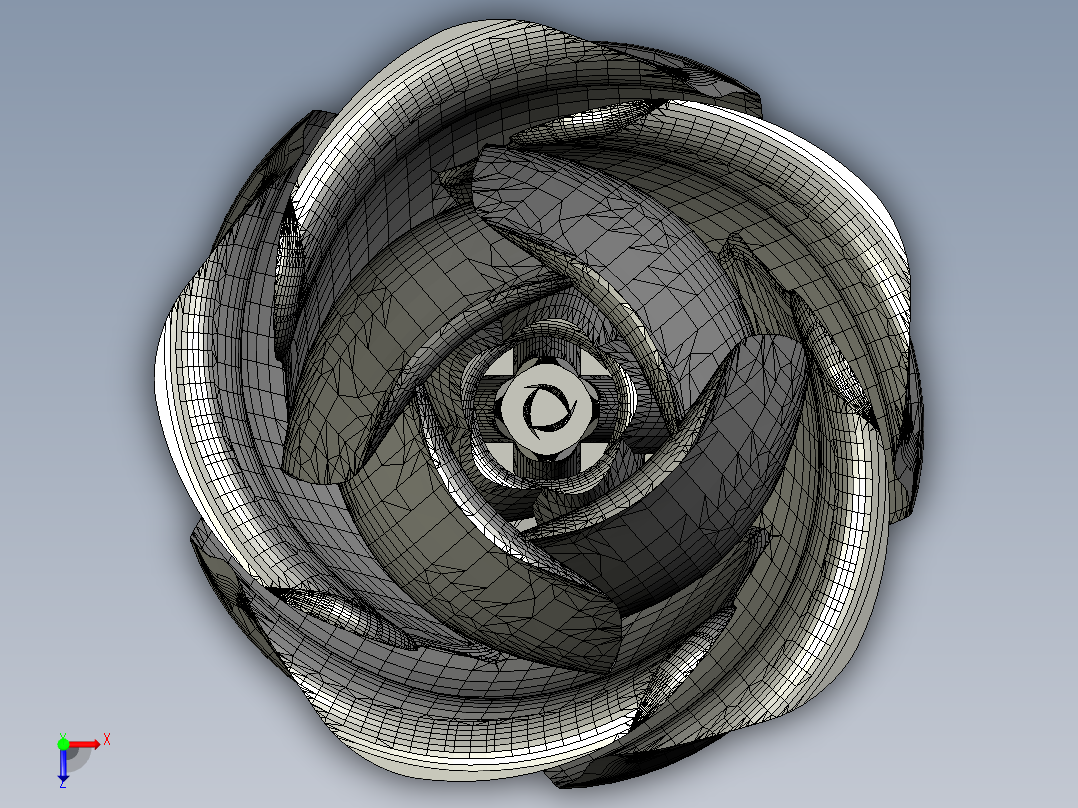 实体玫瑰花俯视图