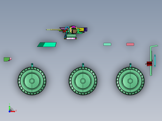 六轮型军用装甲车前视缩略图