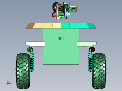 六轮型军用装甲车左视缩略图