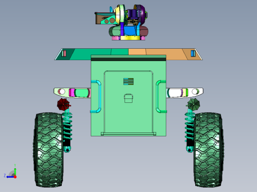 六轮型军用装甲车右视缩略图