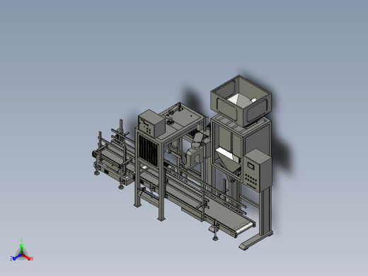 分选定量包装机（全套图纸） 