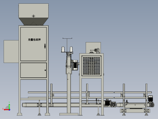 分选定量包装机（全套图纸） 后视缩略图