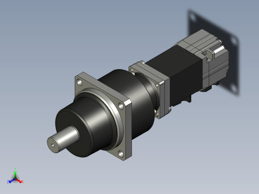 行星齿轮交流伺服电机