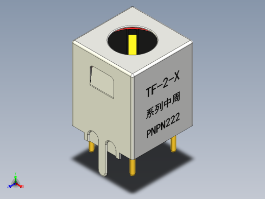 TF-2-x系列中频变压器，465千赫，10.5毫米x10.5毫米x13.5毫米