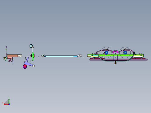 加重船用摩托艇皮划艇拖车后视缩略图