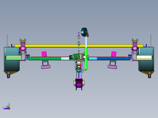 加重船用摩托艇皮划艇拖车右视缩略图