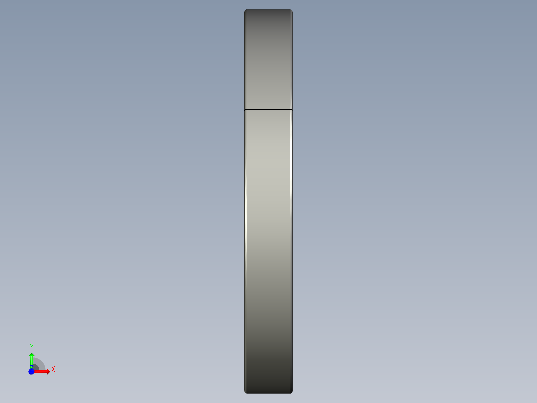 深沟球轴承61964前视图