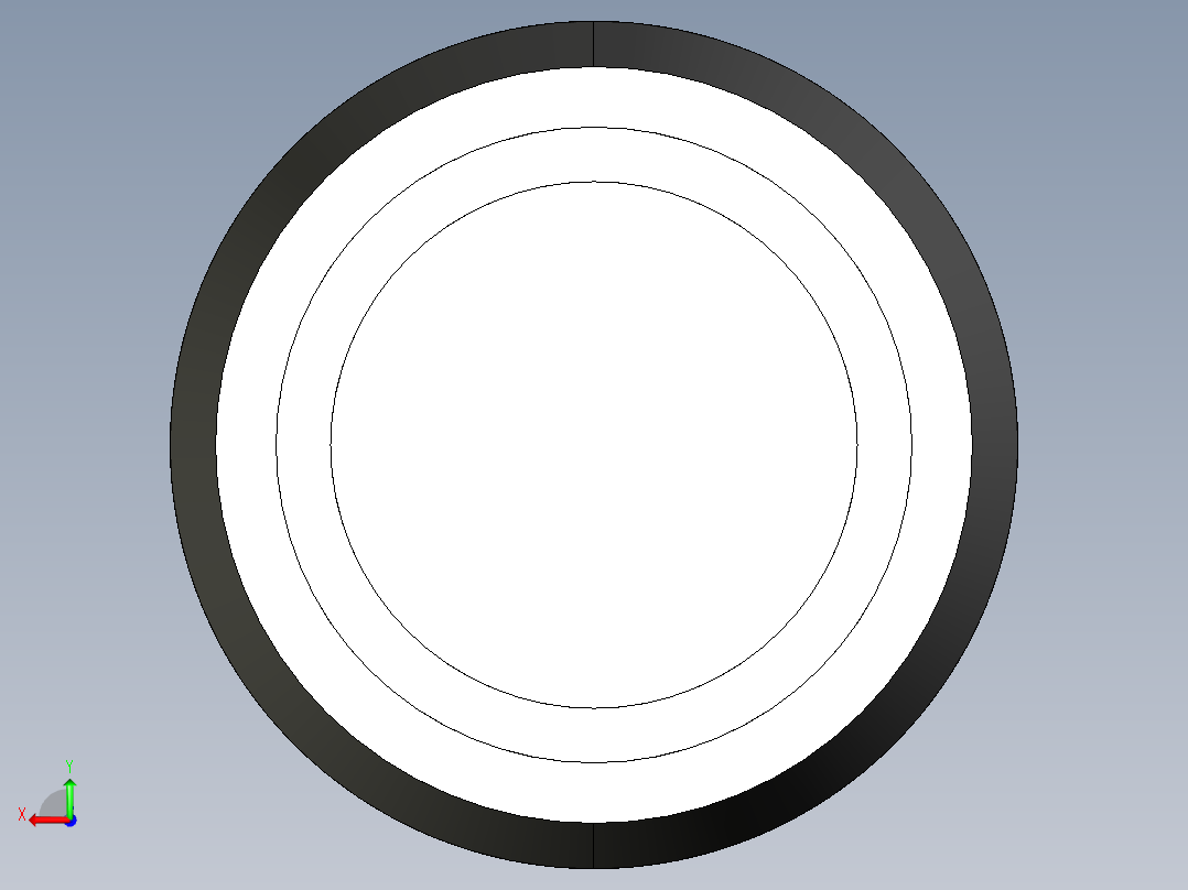 基恩士CA-CN7RE_kc图纸模型后视图
