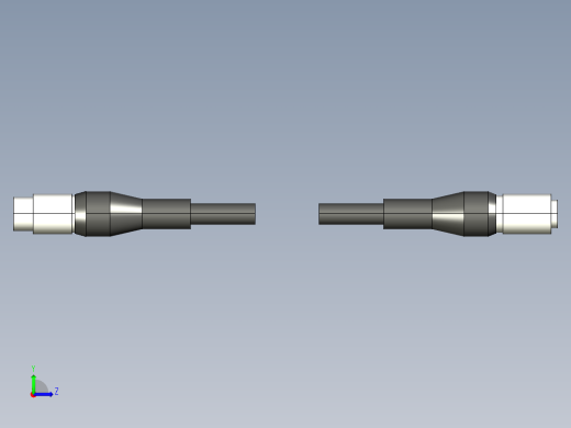 基恩士CA-CN7RE_kc图纸模型左视缩略图