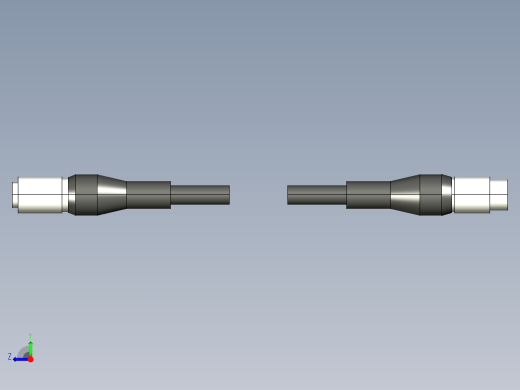 基恩士CA-CN7RE_kc图纸模型右视缩略图