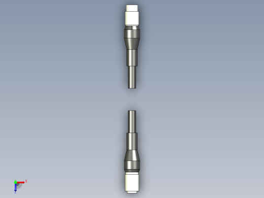 基恩士CA-CN7RE_kc图纸模型俯视缩略图