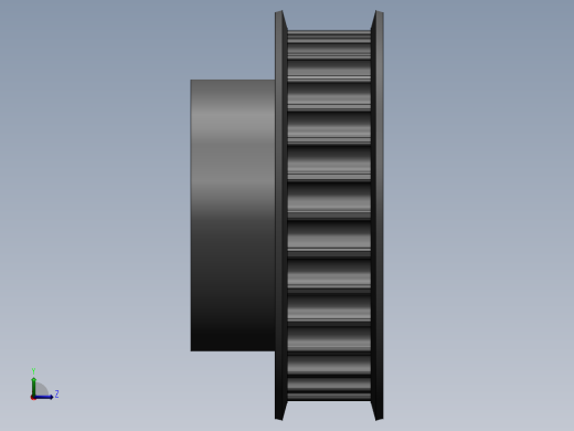 心轴式液压弯管机左视缩略图