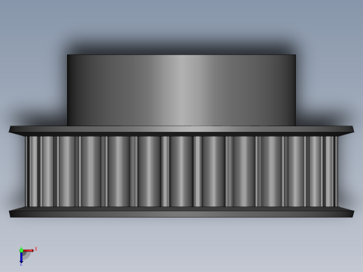 心轴式液压弯管机俯视缩略图