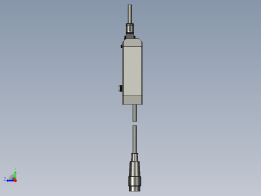 基恩士GT2-72CN_72CP_kc图纸模型右视缩略图