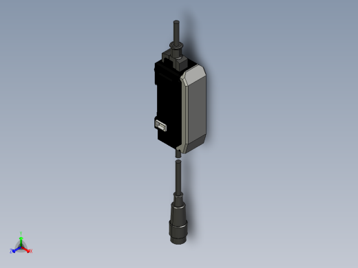 基恩士GT2-72CN_72CP_kc图纸模型正等轴测缩略图