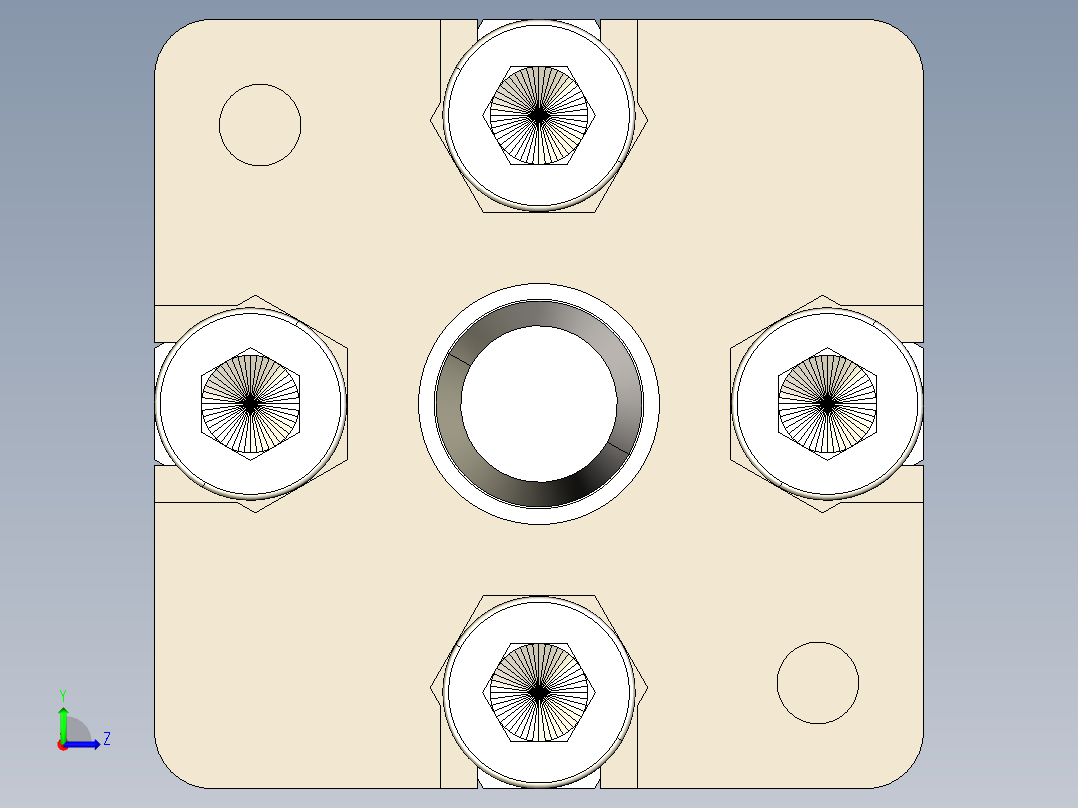 型材-BR 40X40 END CONNECTOR 3842532196左视图