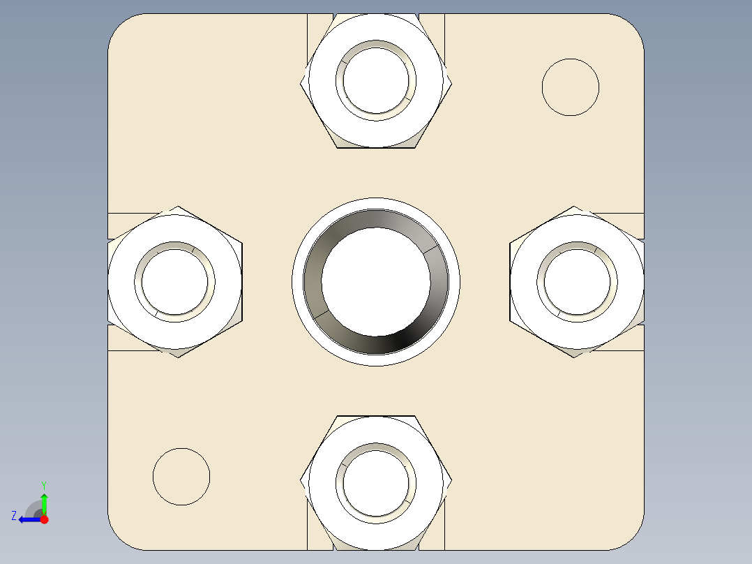 型材-BR 40X40 END CONNECTOR 3842532196右视图