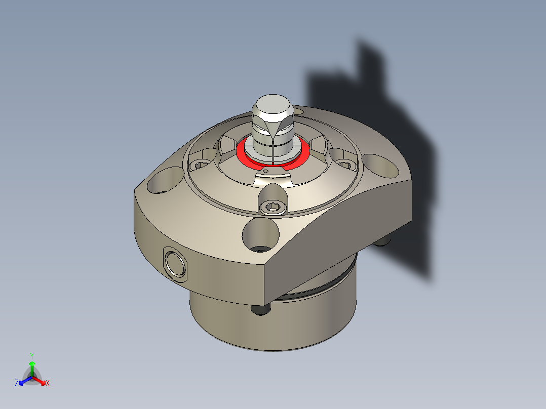 KOSMEKSFA1000-M2N-090多系列多零件图纸模型多系列多零件图纸模型主视图