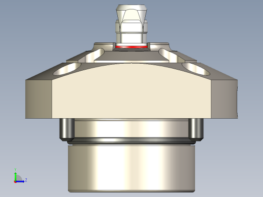 KOSMEKSFA1000-M2N-090多系列多零件图纸模型多系列多零件图纸模型左视缩略图