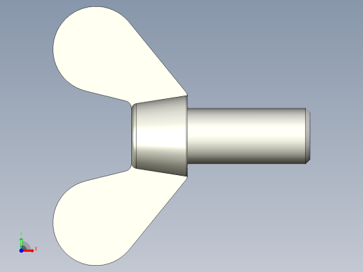 带耳螺钉-DIN_316_Wing_screws_16x2x35-29-24_73_6.4_38.4_16.stp前视缩略图