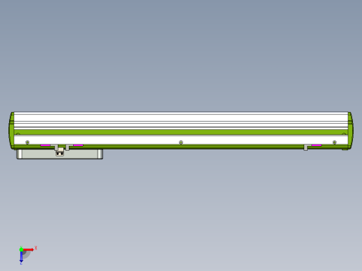 威洛博LC系列3d模型模组LC14S1Y-S450俯视缩略图