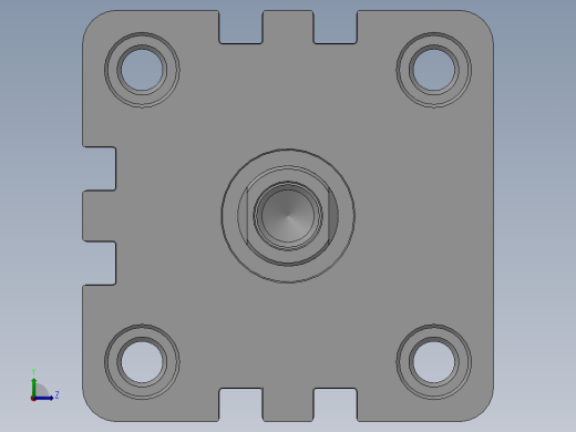 气缸ACE50X5S左视缩略图