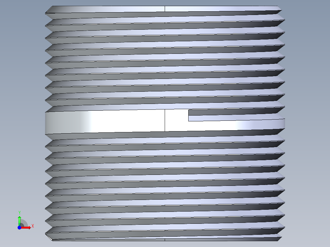 CPVC管件33-Sch80_Nipple_MPTxMPT_9861-170_1.25in x Close前视图