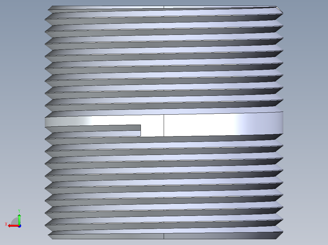 CPVC管件33-Sch80_Nipple_MPTxMPT_9861-170_1.25in x Close后视图