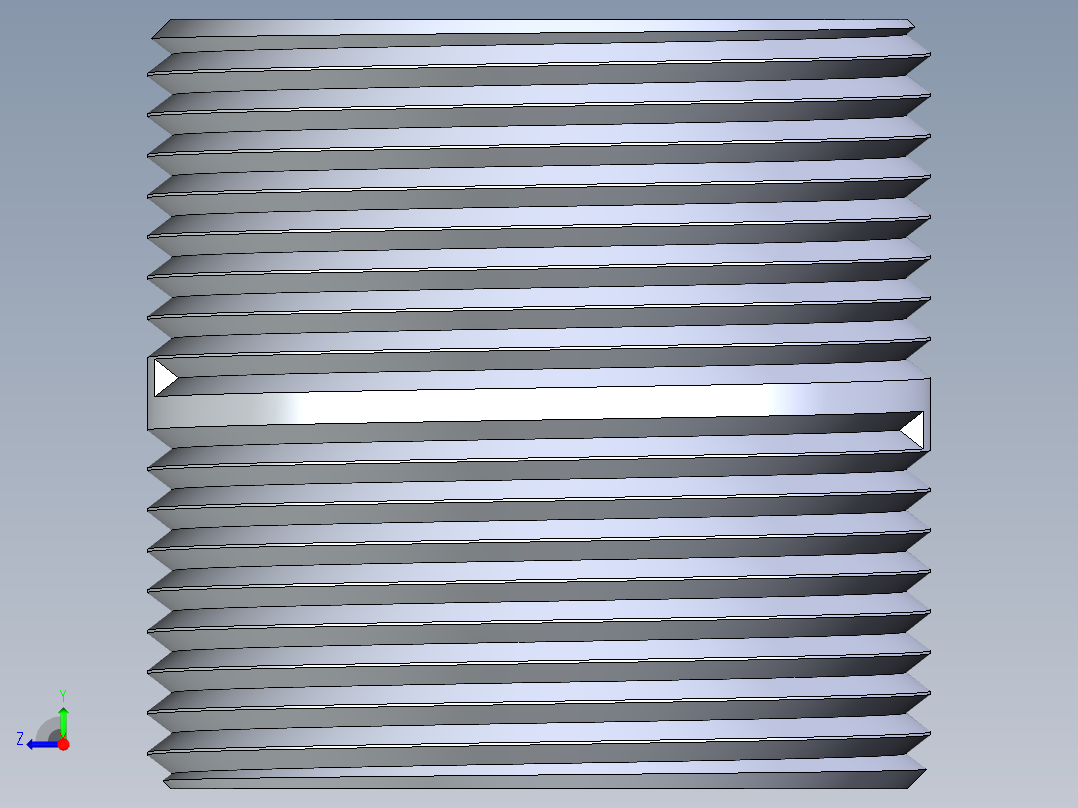 CPVC管件33-Sch80_Nipple_MPTxMPT_9861-170_1.25in x Close右视图