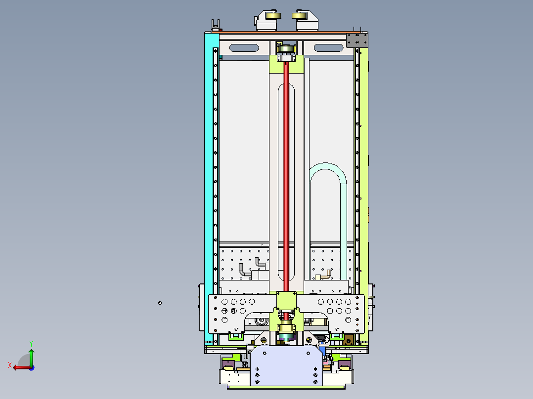 行走式堆垛机sw18可编辑后视图