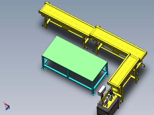数据线标签加工生产线sw17