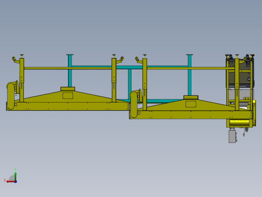 数据线标签加工生产线sw17后视缩略图