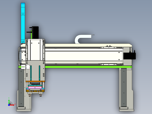 组装热熔机proe5.0.zip前视缩略图