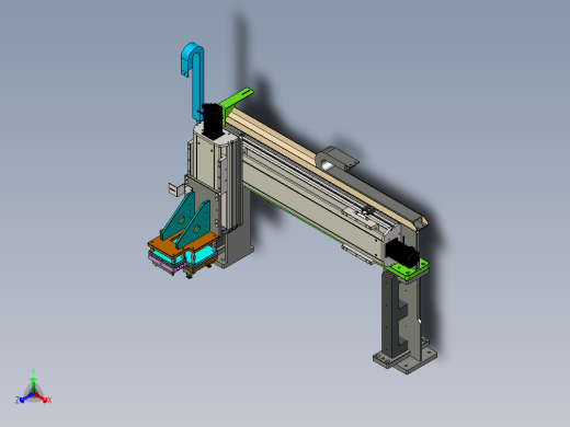 组装热熔机proe5.0.zip正等轴测缩略图