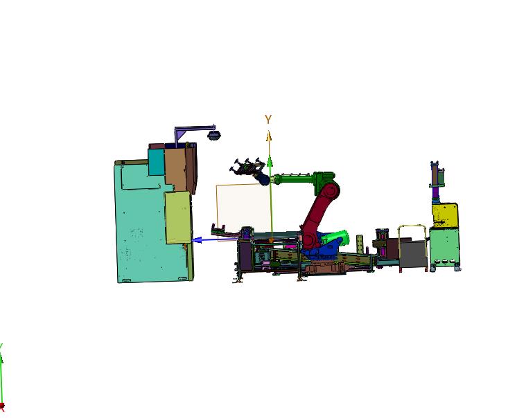 机器人折弯机取放料装置