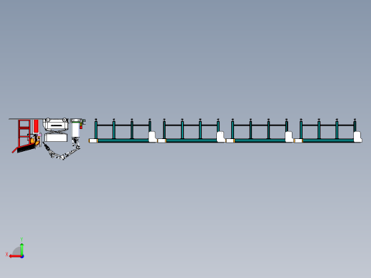 自动化批量切管机设备模拟右视缩略图