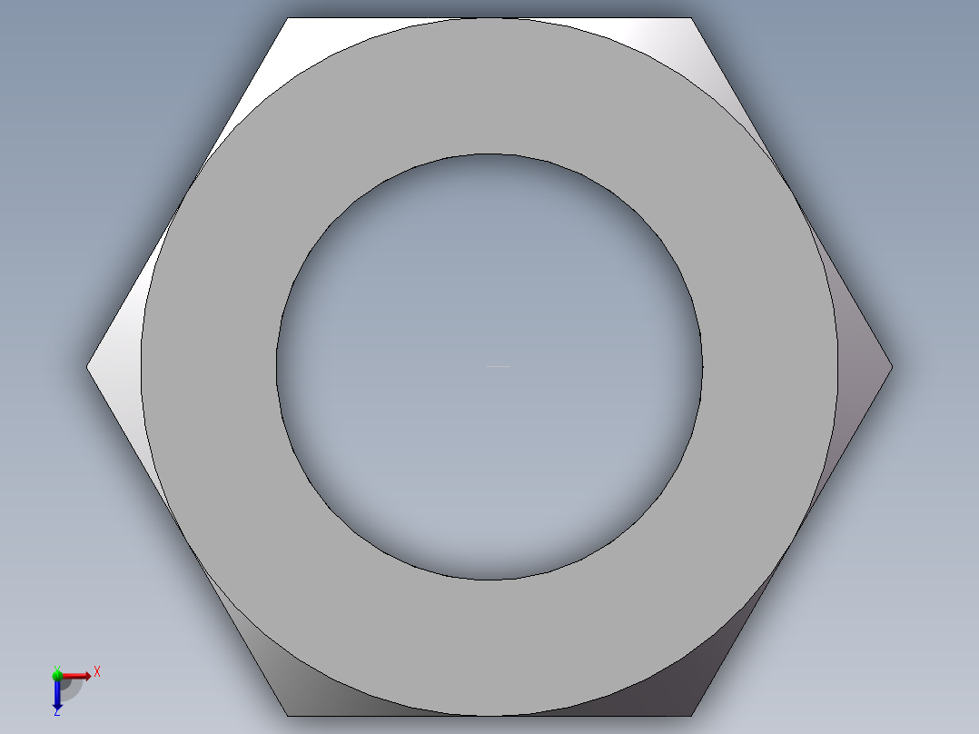 NL+NS 功能螺母、NL-30俯视图