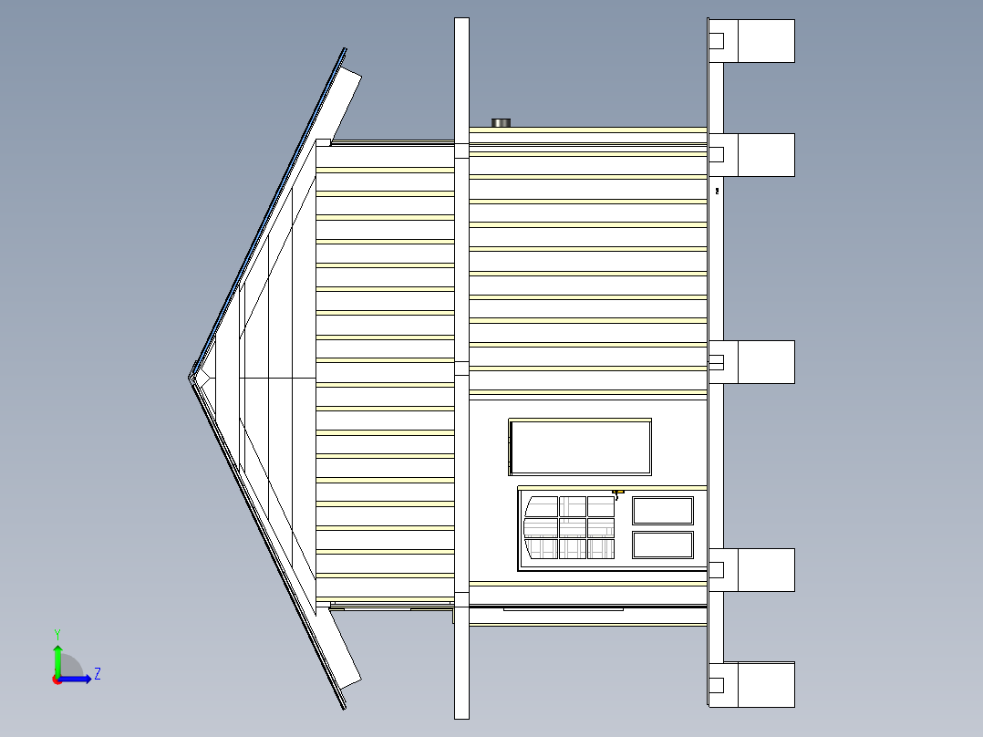 B2004552-木屋左视图
