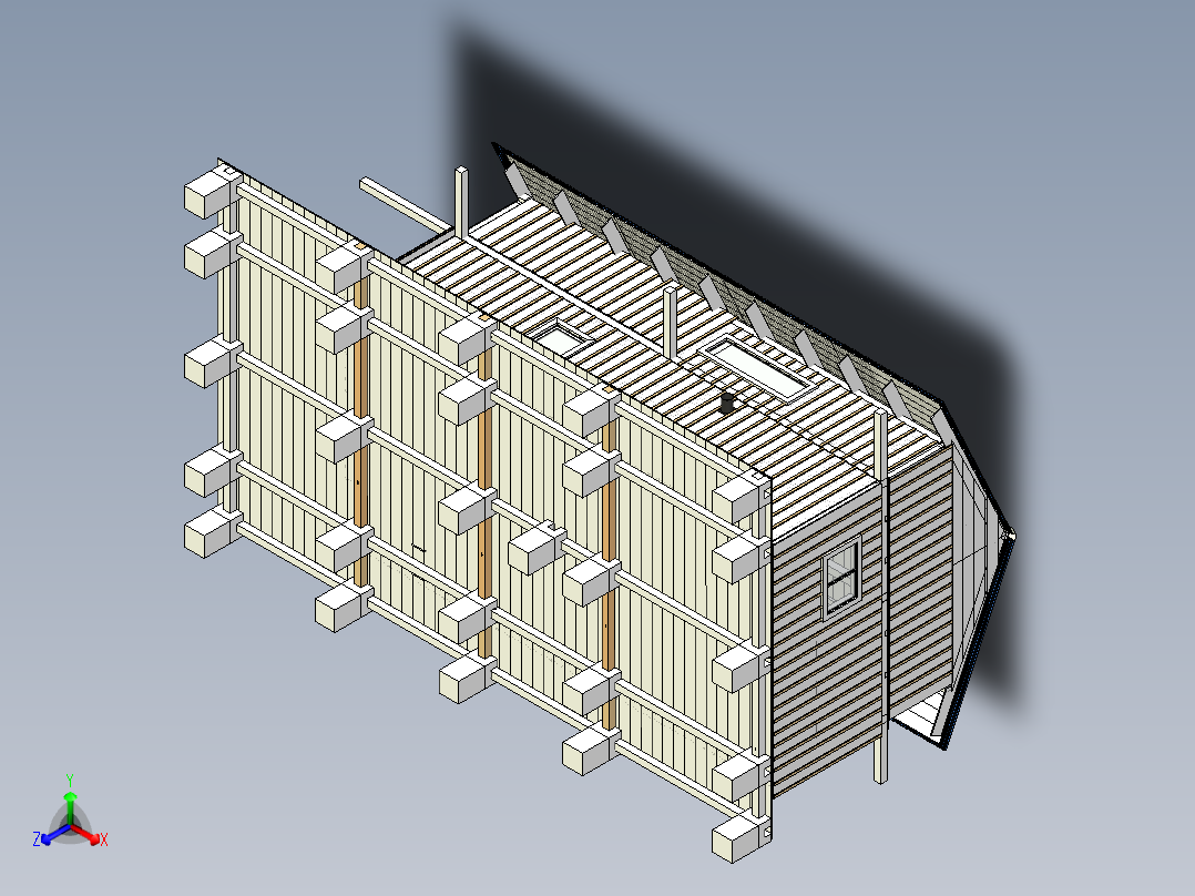 B2004552-木屋正等轴测图