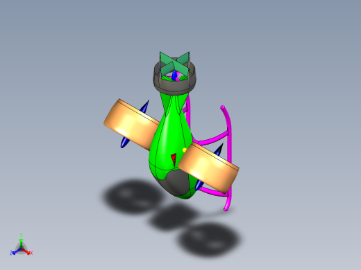 A2004678-PAV-1单座个人空中飞机