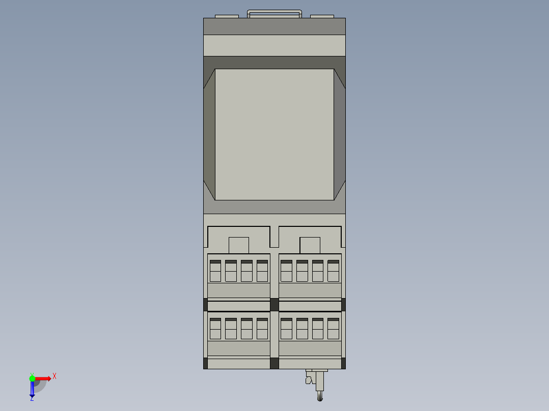 g9sx-gs226-t15-rt-1PLC安全欧姆龙俯视图