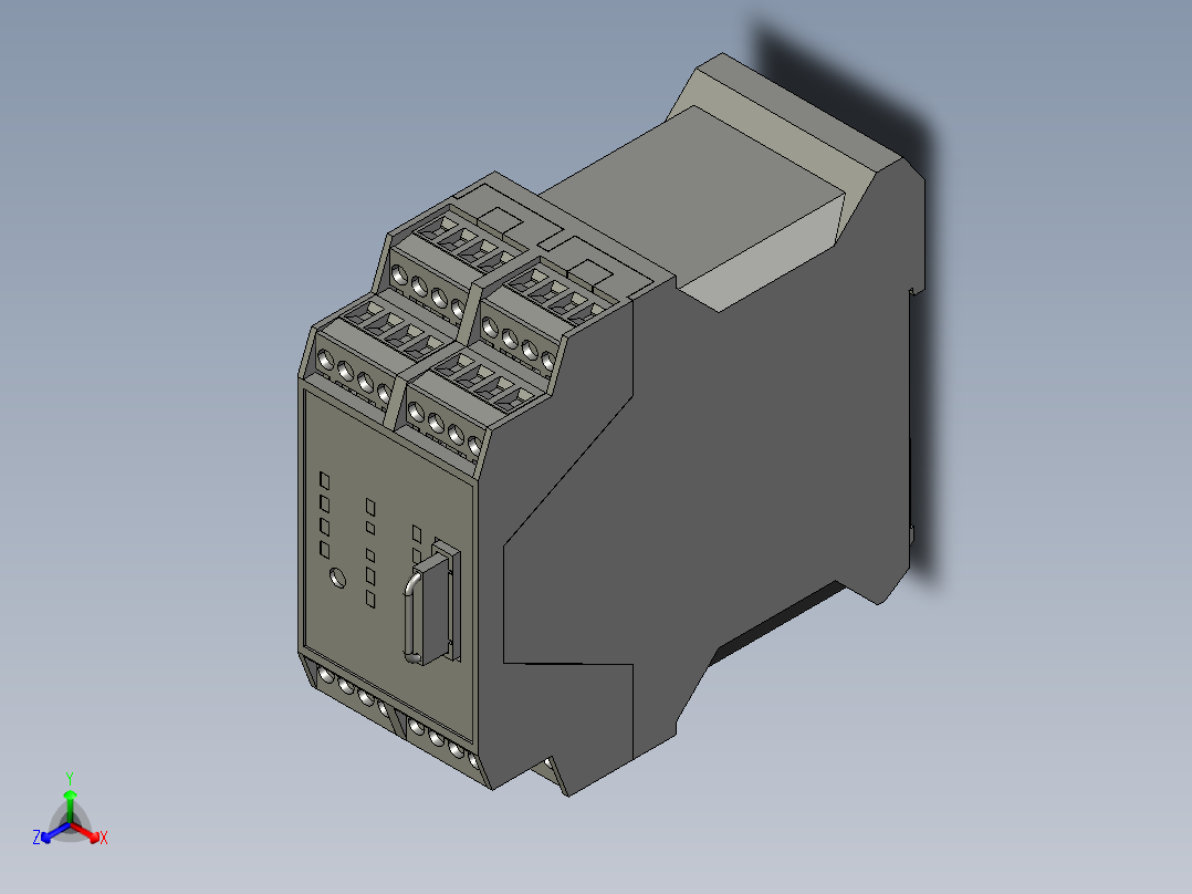 g9sx-gs226-t15-rt-1PLC安全欧姆龙正等轴测图
